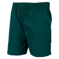 Drill Elastic Drawstring Shorts