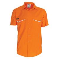 Hi Vis RipStop Cotton Cool Short Sleeve Shirt