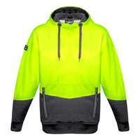 Unisex Hi Vis Textured Jacquard Hoodie