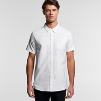 Mens Oxford Short Sleeve Shirt