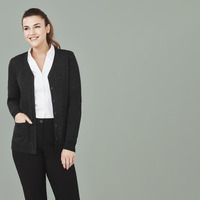 Womens Button Front Cardign